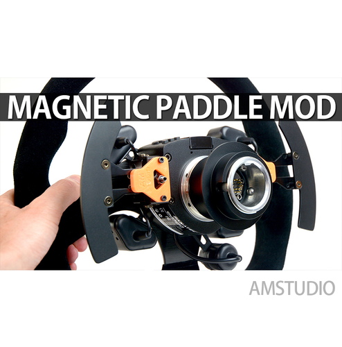Magnetic Shifter Mod for Fanatec Universal Hub Upgrade 3D Print 222518 Magnetic Shifter Mod for Fanatec Universal Hub Upgrade 3D Print 222518