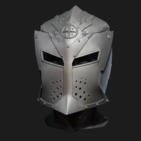 Small Skyrim Dawnguard Helmet 3D Printing 222577
