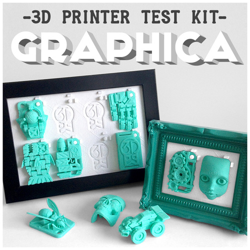 GRAPHICA - by 3DKitbash.com 3D Print 22261