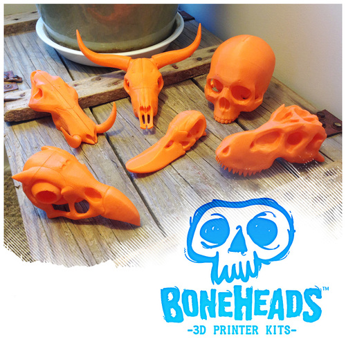BONEHEADS Set 1 - by 3DKitbash.com 3D Print 22263