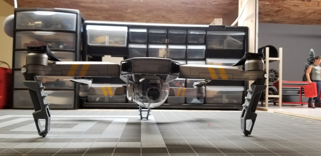DJI MAVIC PRO SUPPORT LEGGS 3D Print 222652 DJI MAVIC PRO SUPPORT LEGGS 3D Print 222652
