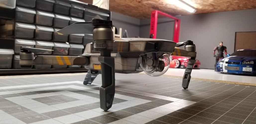 DJI MAVIC PRO SUPPORT LEGGS 3D Print 222654 DJI MAVIC PRO SUPPORT LEGGS 3D Print 222654