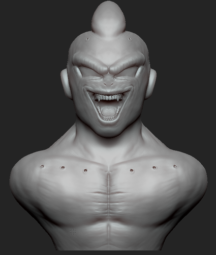 Dragonball Majin Boo Bust 3D Print 222702 Dragonball Majin Boo Bust 3D Print 222702