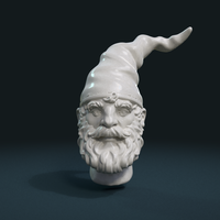 Small Gnome Head 3D Printing 222708