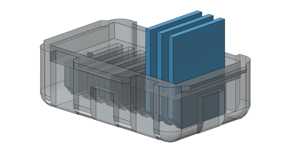 Ammo crate 1/10 ( sd card box) 3D Print 222808 Ammo crate 1/10 ( sd card box) 3D Print 222808