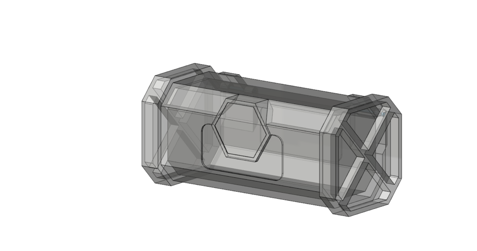 weapon box 1/10 3D Print 222980 weapon box 1/10 3D Print 222980