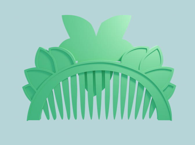 Movie Accurate Mulan's Comb 3D Print 223175 Movie Accurate Mulan's Comb 3D Print 223175