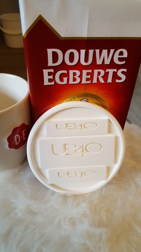 UB40 Coaster v2 3D Print 223292 UB40 Coaster v2 3D Print 223292