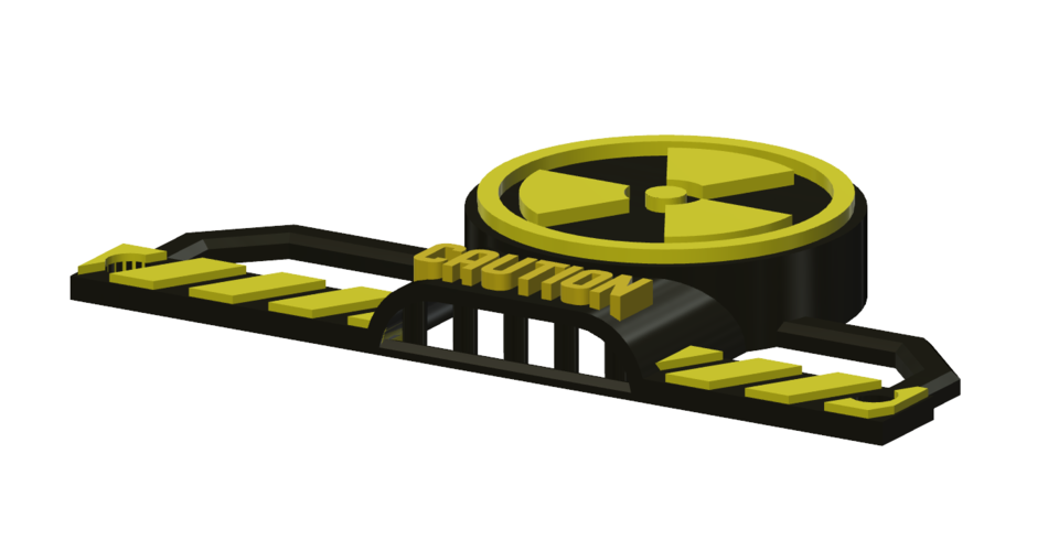 ender 3 fan cover (radioactive) 3D Print 223311 ender 3 fan cover (radioactive) 3D Print 223311