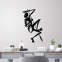 Small AFRICAN FOLKLORE WALL DECORATION 3D Printing 223415