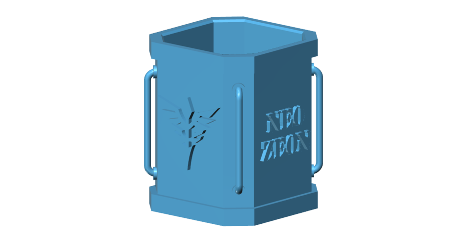 pen holder ( zeon ) 3D Print 223523 pen holder ( zeon ) 3D Print 223523