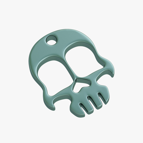 Knuckles skull 3D Print 223717 Knuckles skull 3D Print 223717