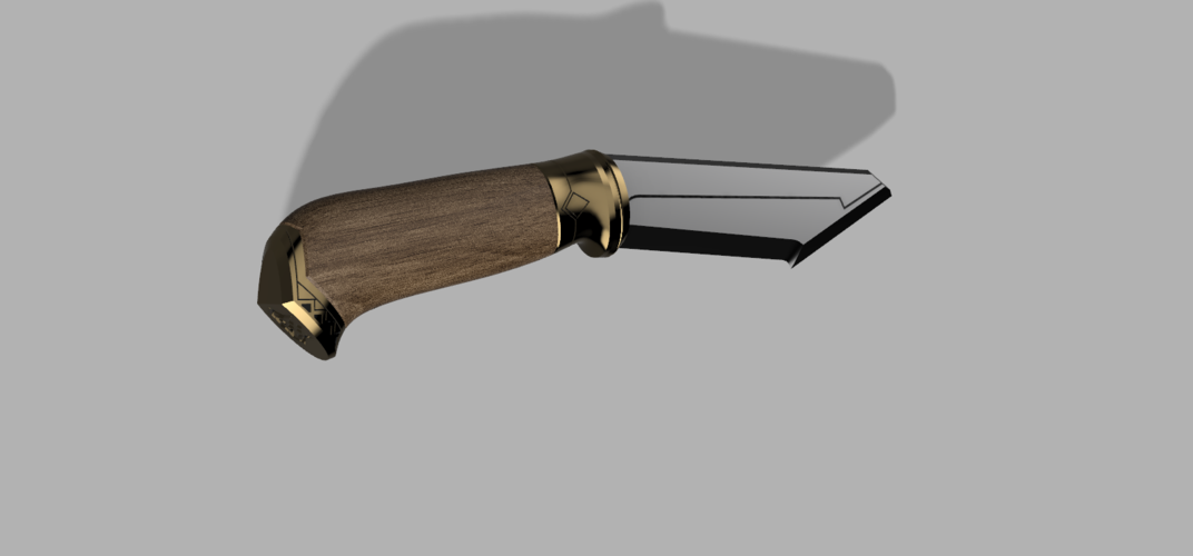 The Hobbit Fili's hunting Knife 3D Print 223839 The Hobbit Fili's hunting Knife 3D Print 223839