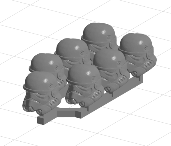Extreme Environment Trooper heads 3D Print 224035 Extreme Environment Trooper heads 3D Print 224035