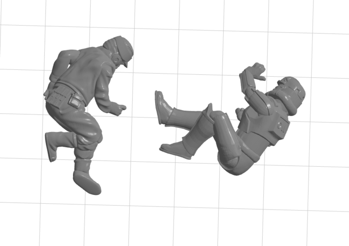 dead trooper tokens 3D Print 224036 dead trooper tokens 3D Print 224036
