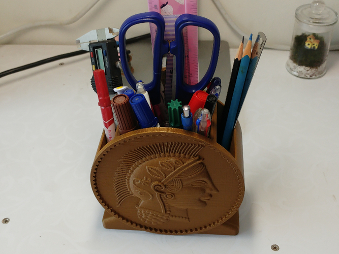 PEN AND PENCIL HOLDER 3D Print 224137 PEN AND PENCIL HOLDER 3D Print 224137