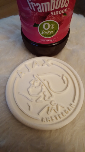 Ajax drink-coaster 3D Print 224201 Ajax drink-coaster 3D Print 224201