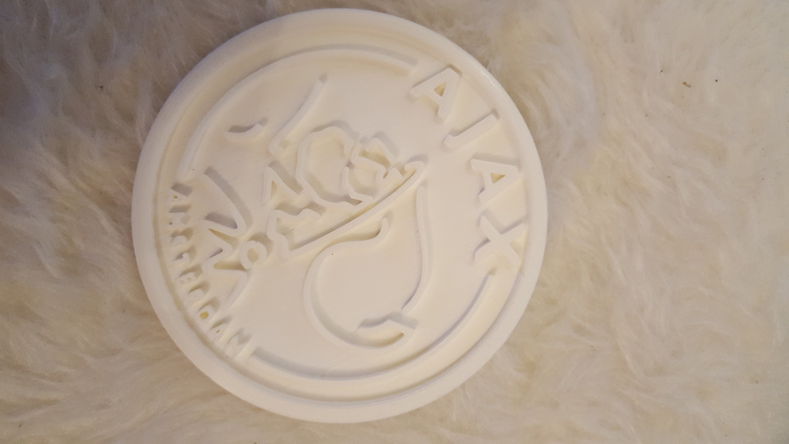 Ajax drink-coaster 3D Print 224202 Ajax drink-coaster 3D Print 224202