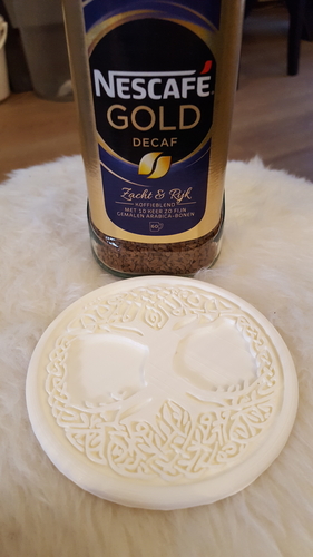 Celtic tree of Life drink-coaster 3D Print 224222 Celtic tree of Life drink-coaster 3D Print 224222
