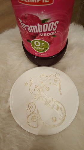 Drink-coaster with the letter 'S' 3D Print 224236 Drink-coaster with the letter 'S' 3D Print 224236