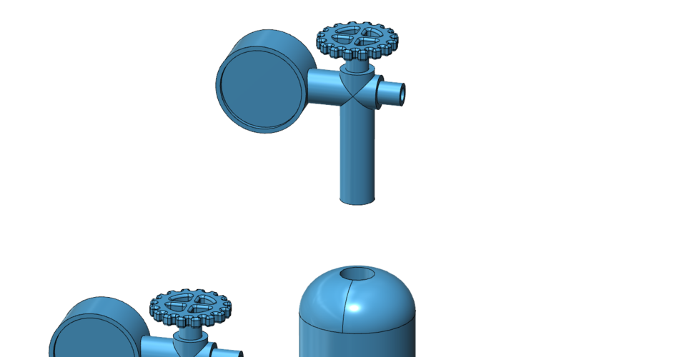 welding gas bottle 1/10 3D Print 224244 welding gas bottle 1/10 3D Print 224244
