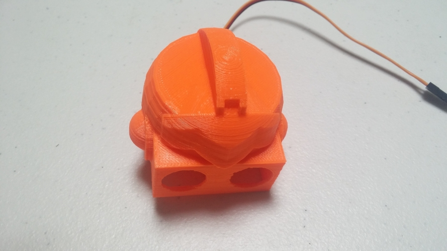 Robonoid – Head (Nova) 3D Print 224249 Robonoid – Head (Nova) 3D Print 224249