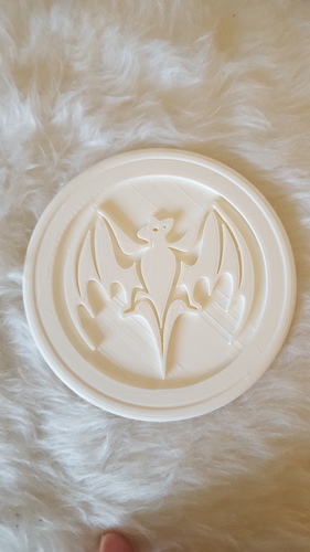 Bacardi drink-coaster 3D Print 224485 Bacardi drink-coaster 3D Print 224485