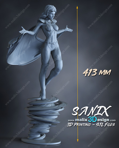 Storm - Xmen 3D Print 224541 Storm - Xmen 3D Print 224541