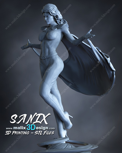 Storm - Xmen 3D Print 224542 Storm - Xmen 3D Print 224542