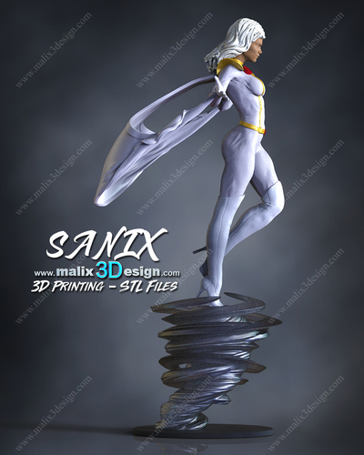 Storm - Xmen 3D Print 224548 Storm - Xmen 3D Print 224548