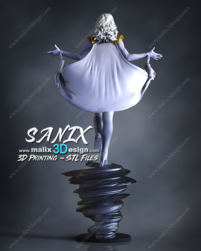 Storm - Xmen 3D Print 224549 Storm - Xmen 3D Print 224549