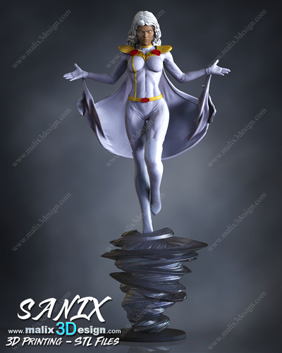 Storm - Xmen 3D Print 224551 Storm - Xmen 3D Print 224551