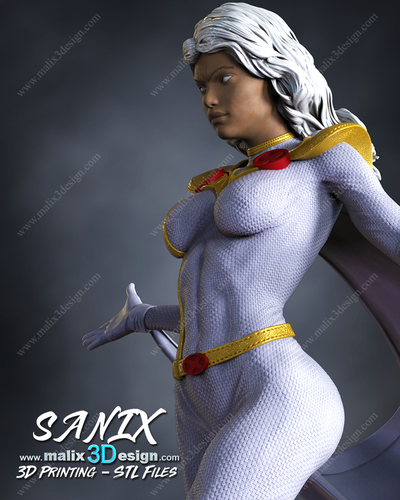 Storm - Xmen 3D Print 224552 Storm - Xmen 3D Print 224552