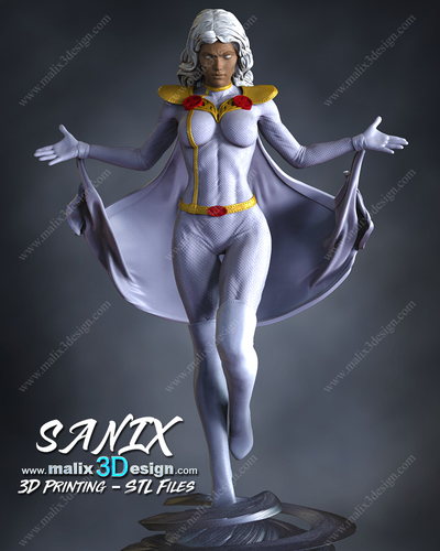 Storm - Xmen 3D Print 224553 Storm - Xmen 3D Print 224553