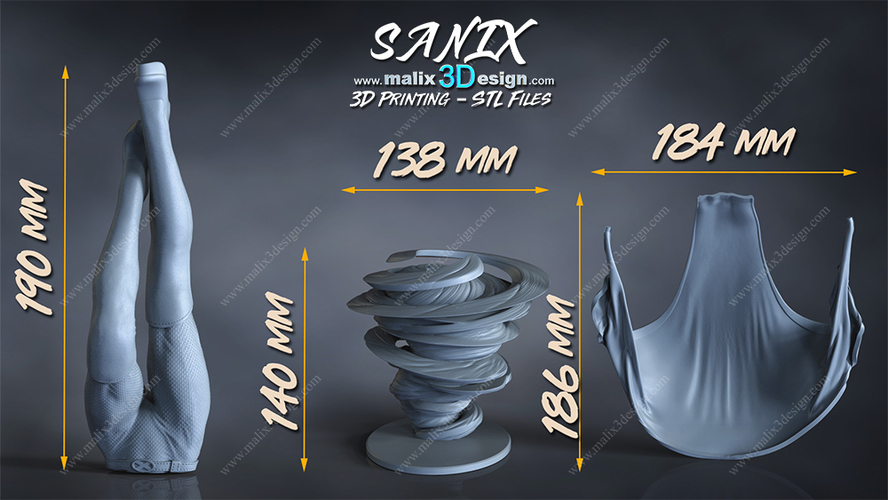 Storm - Xmen 3D Print 224555 Storm - Xmen 3D Print 224555