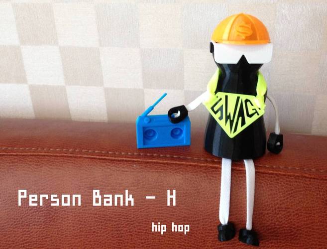 Person Bank - H 3D Print 22461
