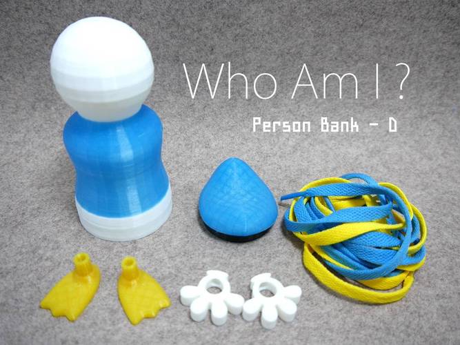 Person Bank-D 3D Print 22473