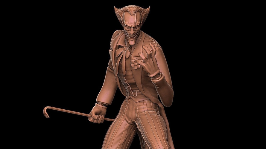 Joker & Harley quinn + free extras 3D Print 224750 Joker & Harley quinn + free extras 3D Print 224750