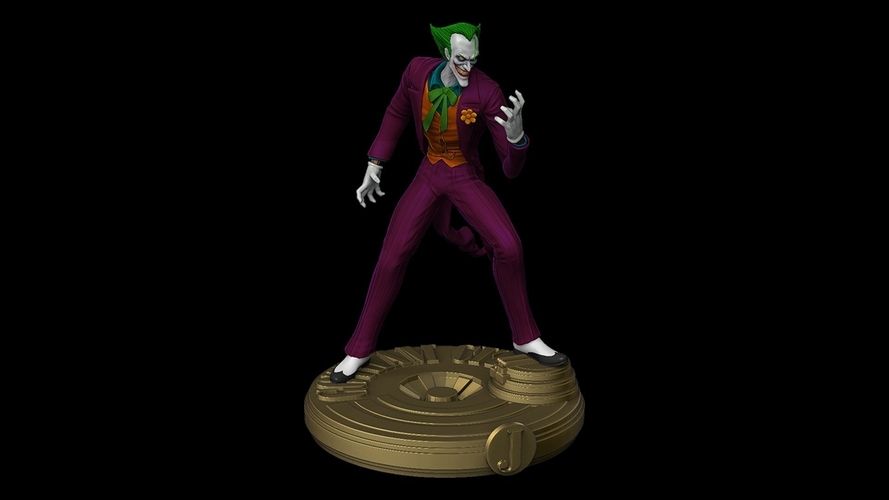 Joker & Harley quinn + free extras 3D Print 224756 Joker & Harley quinn + free extras 3D Print 224756