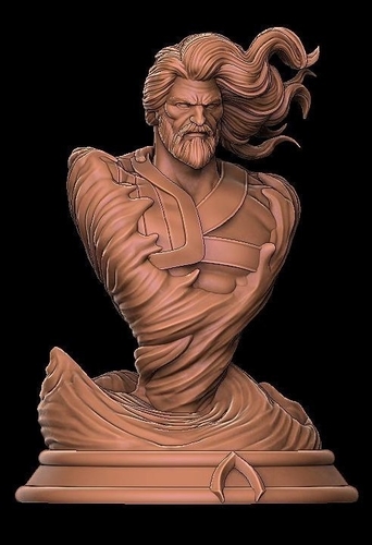 Aquaman + free extras 3D Print 224782 Aquaman + free extras 3D Print 224782