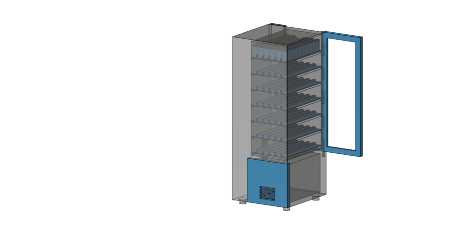 vending machine 1/10 3D Print 224841 vending machine 1/10 3D Print 224841