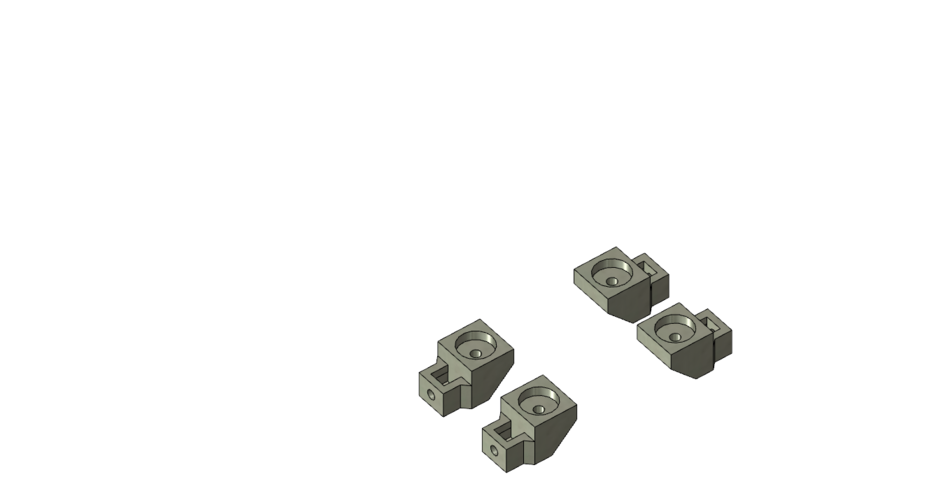 Gmade GS01 front battery mount 3D Print 224845 Gmade GS01 front battery mount 3D Print 224845