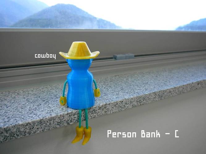 Person Bank - C 3D Print 22486