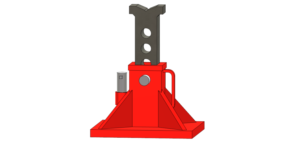 jack stand 1/10 3D Print 224917 jack stand 1/10 3D Print 224917