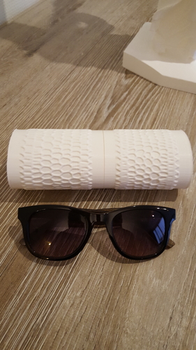 Sunglasses case (with voronoi pattern) 3D Print 224950 Sunglasses case (with voronoi pattern) 3D Print 224950