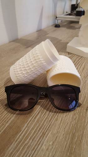 Sunglasses case (with voronoi pattern) 3D Print 224954 Sunglasses case (with voronoi pattern) 3D Print 224954