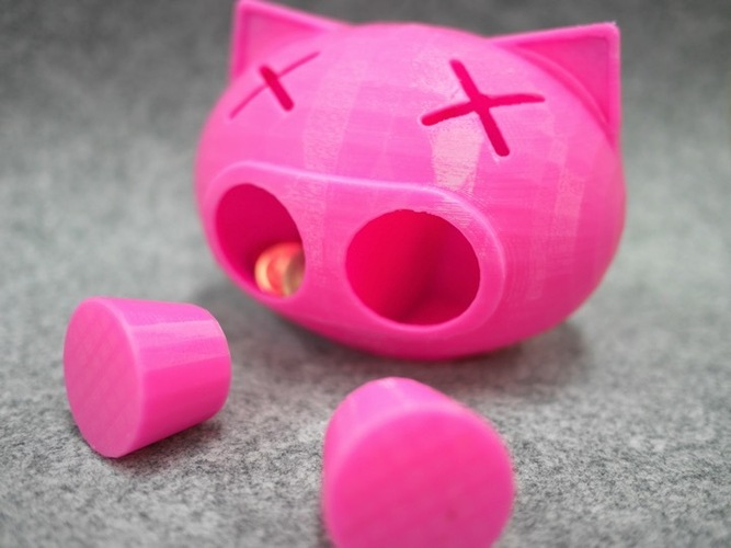 Funny piggy bank 3D Print 22506