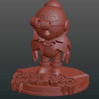 Small Geno from Super Mario RPG 3D Printing 225314