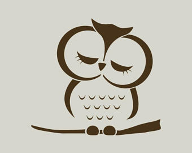Owl drinkcoaster set 3D Print 225566 Owl drinkcoaster set 3D Print 225566