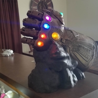 Small Marvel Legends Series Infinity Gauntlet  Display Stand 3D Printing 225573